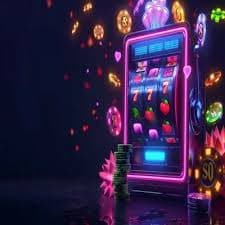 Antarmuka permainan Fortune Rabbit dengan tampilan gulungan dan kontrol taruhan